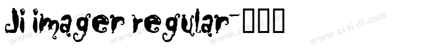 JI Imager Regular字体转换